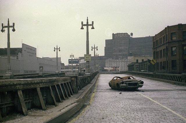 The West Side Highway in the mid '70s.